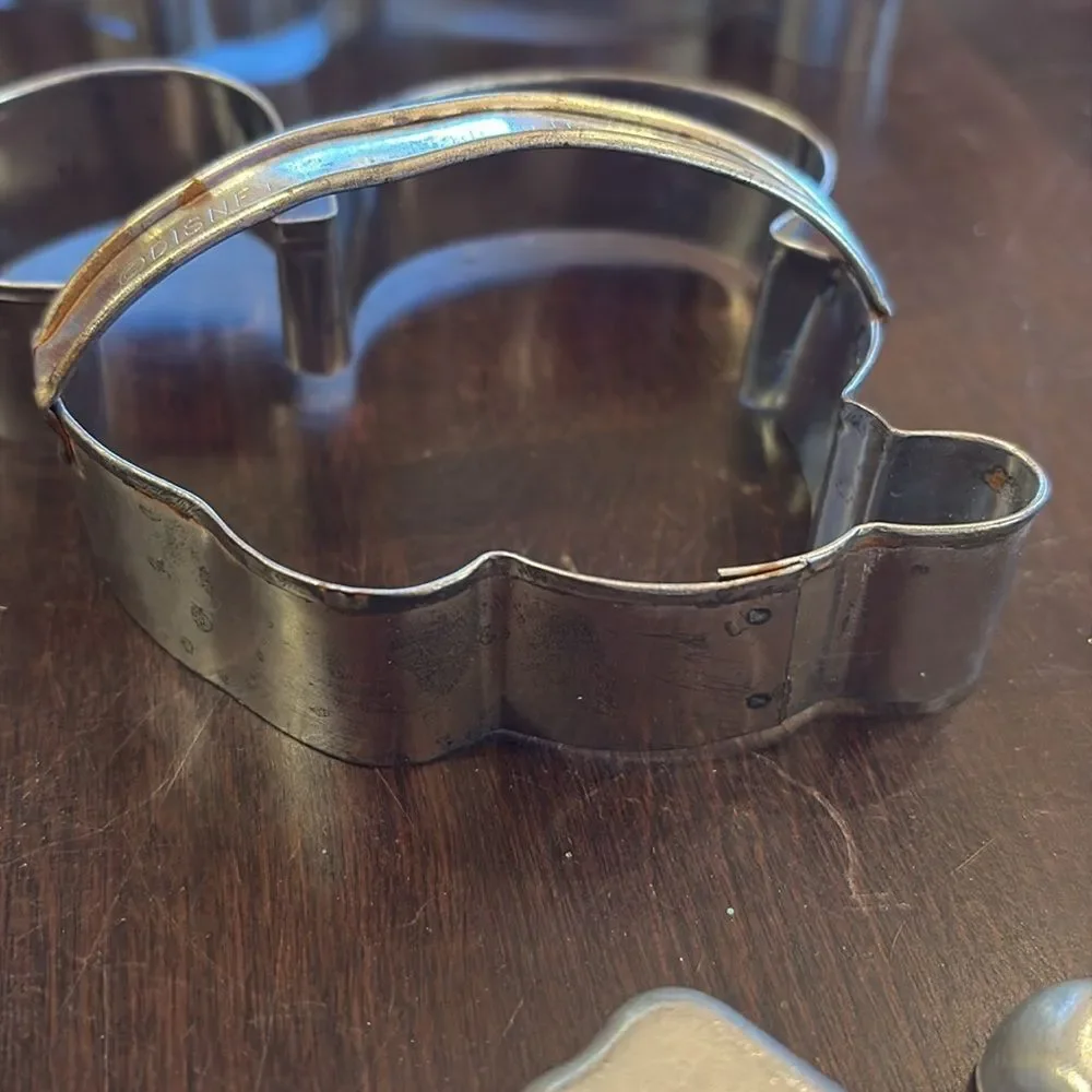 Set of vintage Disney Mickey cookie cutter, USA